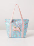 Barbie blue tote handbag