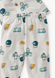 Juniors all over printed shirt & Pyjama set (set of 2)