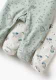 Juniors galaxy printed sleepsuits (set of 2)