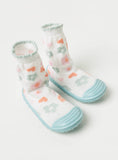 Juniors all over floral print skidders