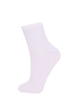 Juniors solid textured ankle socks (pack of 3)