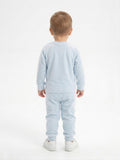 Juniors blue bear fleece shirt & pyjama set (set of 2) (winter)