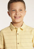 Eligo yellowstripe boys dress shirt (Summer)