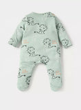 Juniors big roar lion zipped sleepsuit