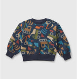Matalan vehicle printed sweatshirt (Fleece lined) (Winter)
