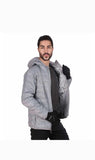 Columbia grey men's Fullsleeves hooded jacket (Winter)