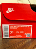 Nike court borough blue & black colorblock shoes (Box Packaging)