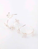 Lovisa silver butterfly earrings (Jewellery)