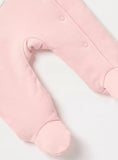 Juniors pink bunny padded sleepsuit (Winter)