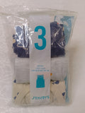 Juniors all over dino printed vests (set of 3)