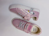 Snoopy pink glittery shoes