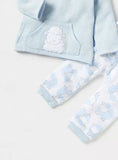 Juniors blue sheep padded hoodie & Pyjama set (set of 2) (Winter)