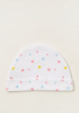 Juniors  printed star with soft cotton cap