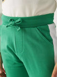 Juniors green boys jog pants