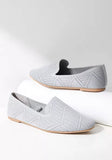 Max grey textured loafers