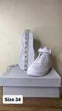 Nike force solid white shoes (Box Packaging)