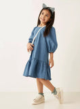 Juniors denim theme frock