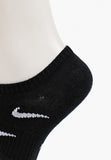 Nike black & white printed textured socks (set of 6)
