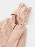Juniors nude zipped cat ears sleepsuit (Winter)
