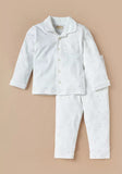 Giggles solid star printed shirt & pyjama set (set of 2)