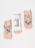 Disney animals Bambi socks (pack of 3)