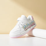Max street printed girls shoes