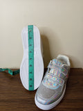 Florabella silver glittery textured shoes
