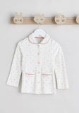Juniors all over floral printed button down shirt & Pyjama set (set of 2)