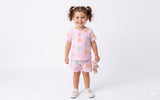 Matalan girls butterfly shirt & shorts set (set of 2)