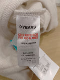 Matalan Cream Ribbed Girls Dungaree (Winter)