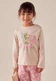Tinker bell pink shirt & pyjama set (set of 2)
