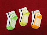 Juniors Multicolor textured socks (set of 3)