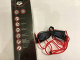 Arena Black anti fog With Red String Swimming Goggles