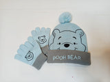 Disnep Baby Pooh Bear Printed Winter Beanie and gloves (set of 2)