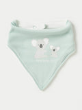 Juniors Mama knows best koala bandana bib(set of 3)