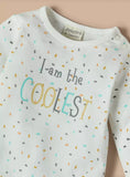 Juniors I am the coolest sleepsuit (winter)