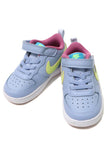 Nike blue perforated shoes