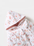 Juniors all over pastel floral printed sleepsuit (Winter)