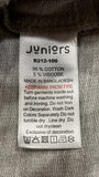 Juniors Grey Zipped Hoodie (Winter)