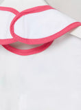 Disney Minnie Mouse Print Bib with Hook and Loop Closure(waterproof)