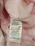 Juniors pink sheep embroidered fleece openfeet sleepsuit (winter)