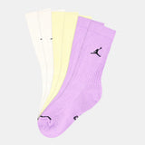 Nike logo colorful full socks (set of 3)