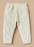 Giggles Sheep Embroidered Collared Fleece Shirt & Pyjama Set (Set Of 2) (winter)