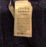Juniors navy pullover with stripped pocket (Winter)