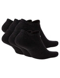 Nike solid black socks (pack of 3)