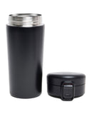 R&B black stainless steel tumbler mug