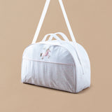 Giggles unicorn Embroidered Diaper Bag with Changing Mat