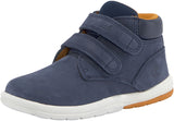 R&B navy double strap shoes