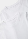 Matalan solid white fullsleeves tshirts (set of 2)