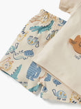 Juniors stay wild shirt & shorts set (set of 2)